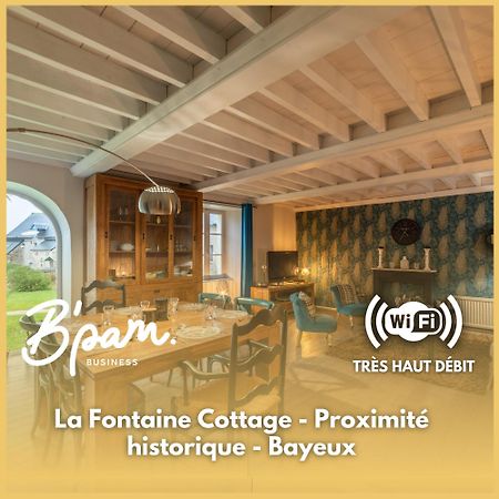 La Fontaine Cottage - Proximite Historique - Bayeux Saint-Loup-Hors Exterior foto